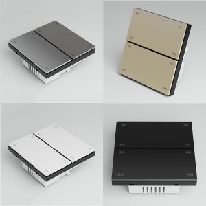 【WSC03】UK Tuya Zigbee 8 Button(4 switch & 4 scene) Wall Button Switch