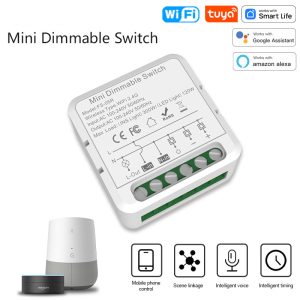 【SMD01-T】Smart WiFi Mini Dimmable Switch Hidden Diy Module