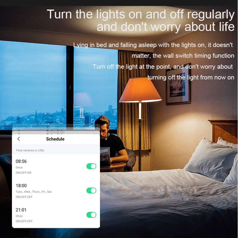 【SMD01-T】Smart WiFi Mini Dimmable Switch Hidden Diy Module - Image 2