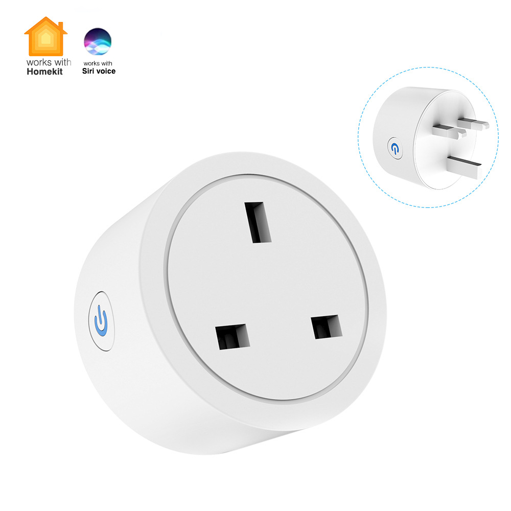 【SOA01】UK HomeKit Smart Sokcet Plug – App control, Voice-control, and Energy Monitoring