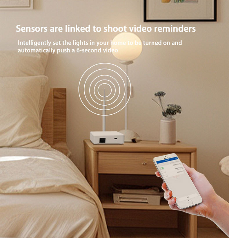【SGL03-TZ】 Zigbee Wired Mesh Gateway with Antenna - Image 3