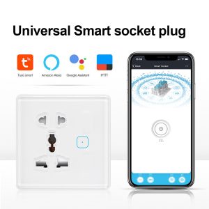 【SOW01-A】Tuya WiFi 86 Smart Socket Universal Plug