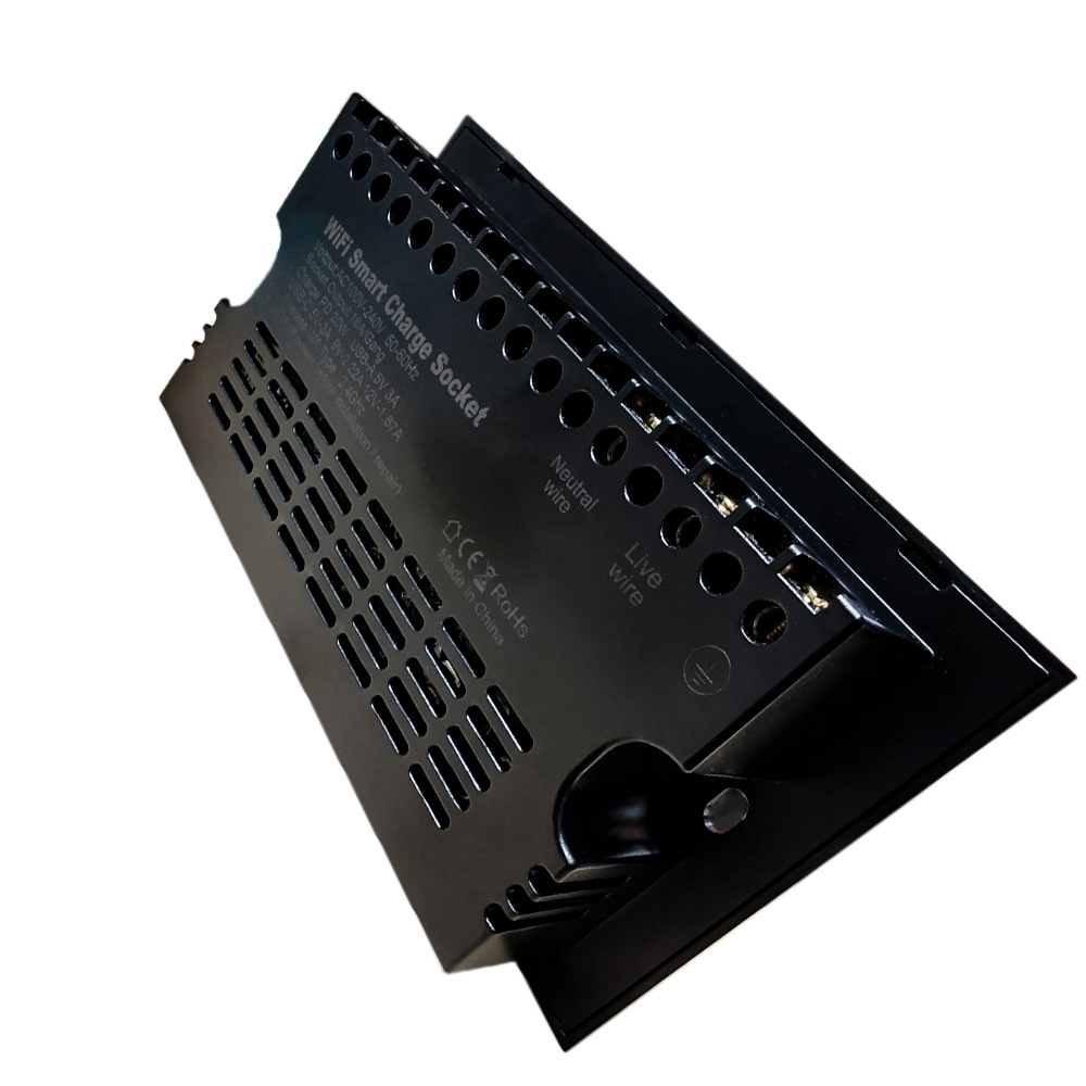 【SOW04-A】Tuya WiFi/Zigbee 147 Smart Socket,Dual UK Plug,USB,Type-C - Image 6