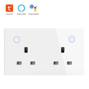 【SOW04-B】Tuya WiFi/Zigbee 147 Smart Socket UK Plug