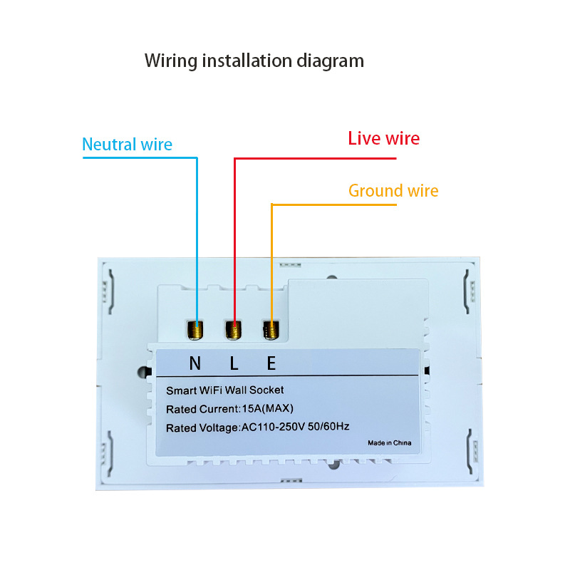 【SOW08-A】120 Tuya WiFi/Zigbee Thailand/Vietnam Smart Wall Socket - Image 7