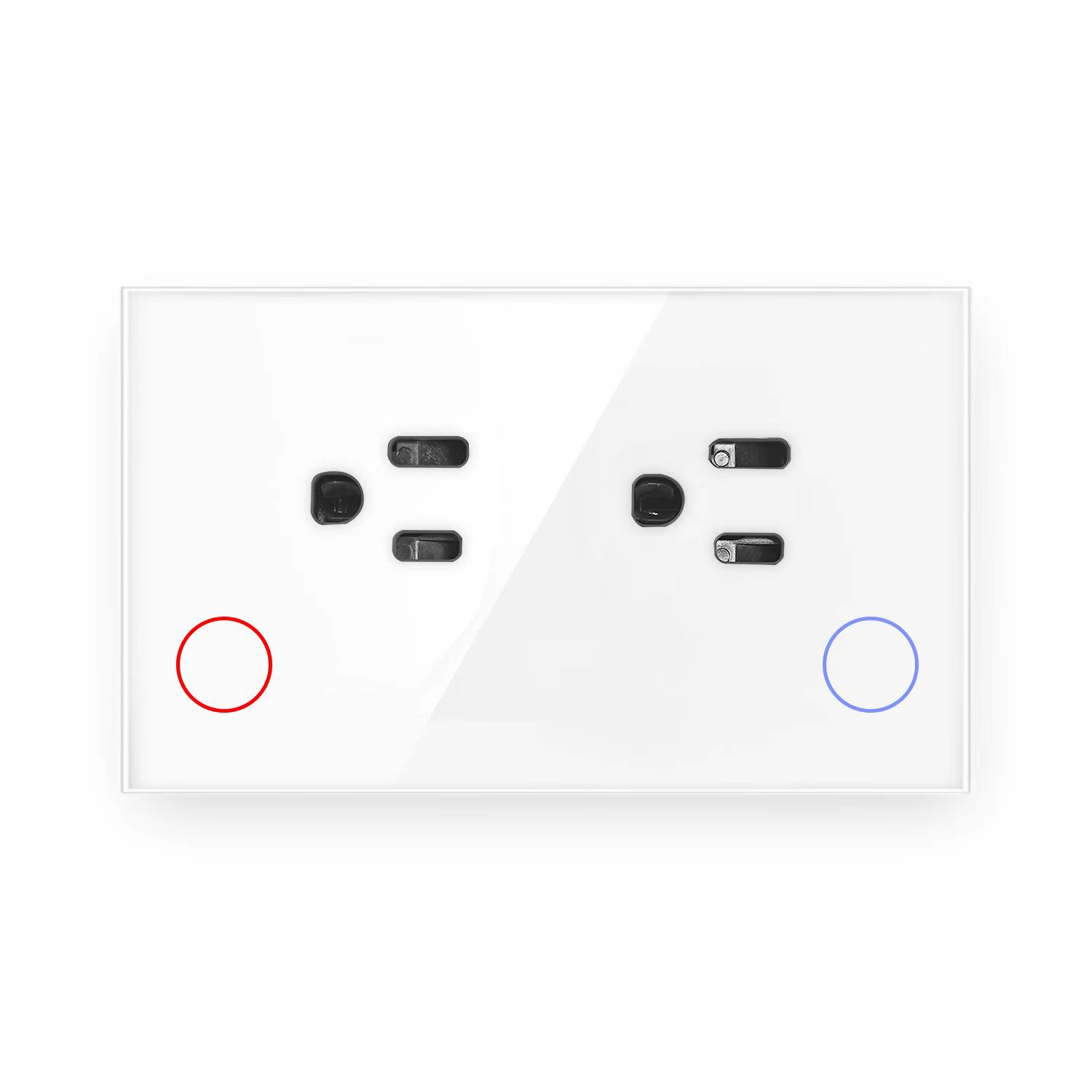 【SOW05-A】120mm US Tuya WiFi/Zigbee Smart Wall Socket US Plug - Image 2