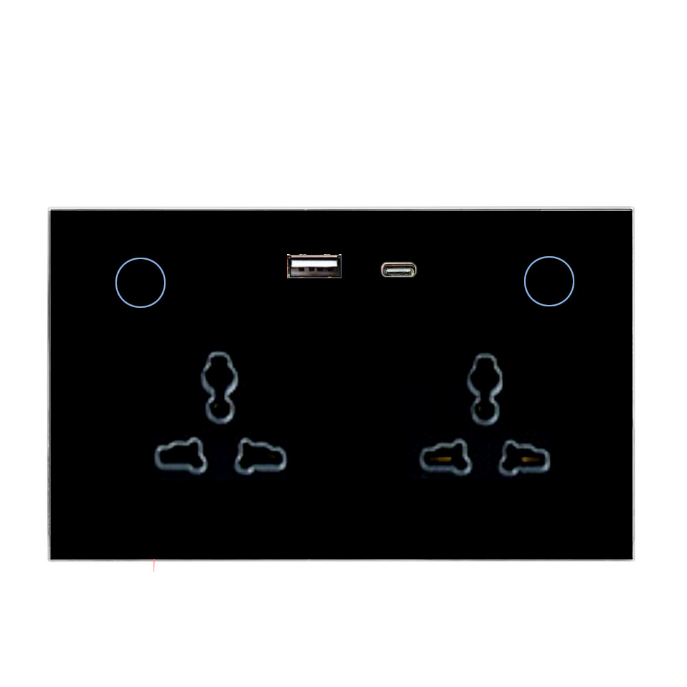 【SOW02-B】Tuya WiFi/Zigbee 147 Smart Socket Dual Universal Plug - Image 3
