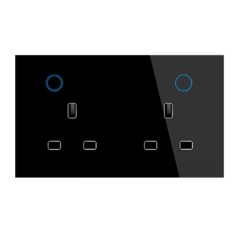【SOW04-A】Tuya WiFi/Zigbee 147 Smart Socket,Dual UK Plug,USB,Type-C - Image 4