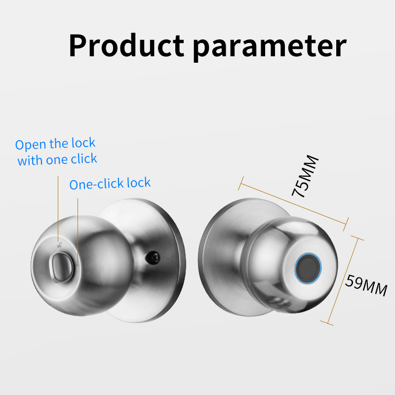 K1 Smart Lock - Fingerprint/Password/Key/App Unlock | Electronic Back-Lock & Anti-Snooping Password - Image 2
