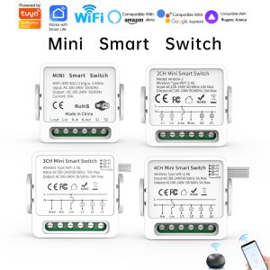 【SML09】Tuya WiFi/Zigbee 1/2/3/4CH Smart Light Switch Hidden Diy Module