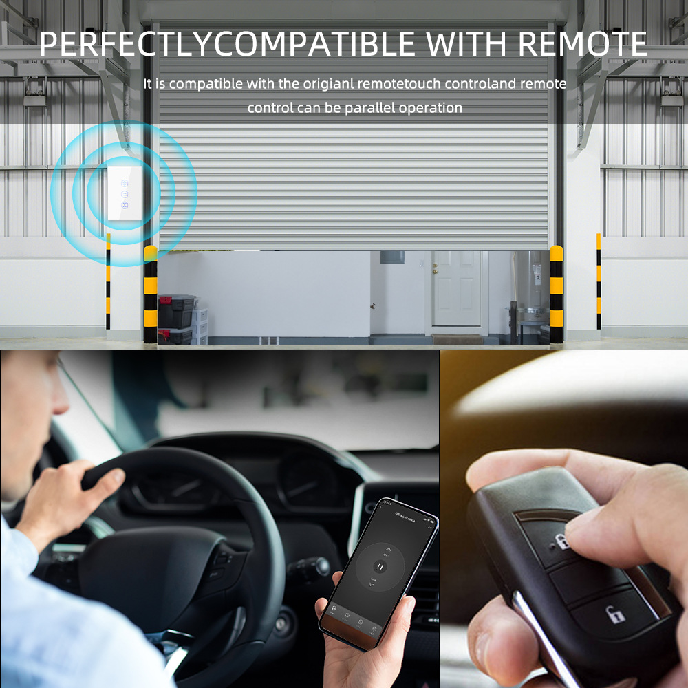 【WST11-C】TideLink US WiFi/Zigbee Smart Roller Shutter Switch - Image 3