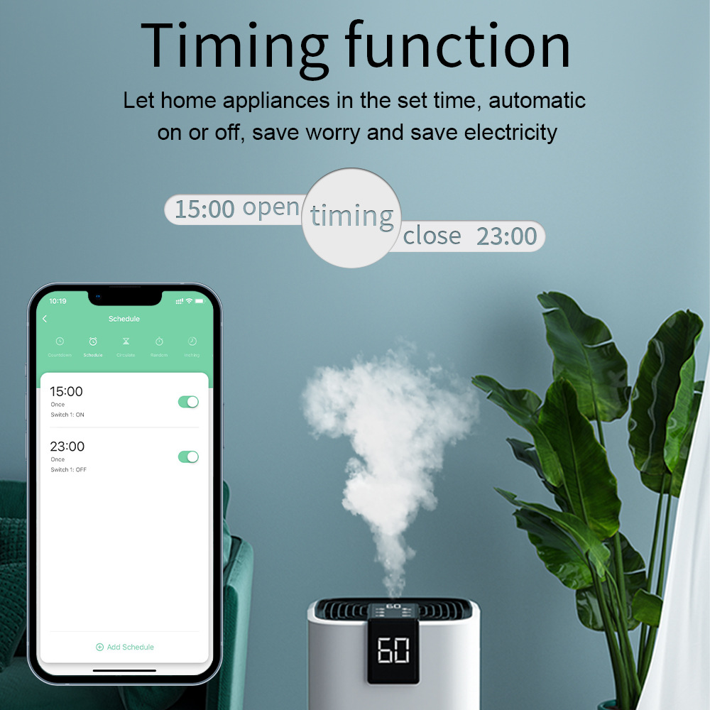 【SOA16】TideLink Tuya Vietnamese Smart Plug Socket | WiFi Remote Control, Voice Control, Timer & Energy Monitoring - Image 5