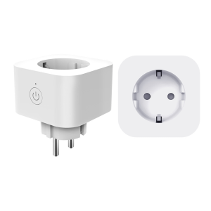 【SOA10】EU Tuya WiFi/Zigbee Smart Socket Plug – App control, Voice-control, and Energy Monitoring