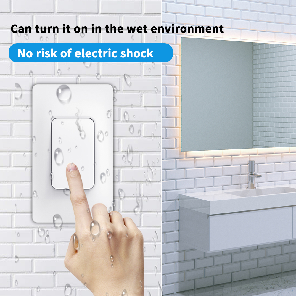 【SML07】+【SSSB03】Long version Self-Powered Wireless Switch – No Battery Smart Remote Wall Switch - Image 8