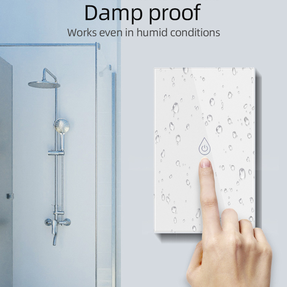 【WST01-W1】US Tuya WiFi/Zigbee 20A/40A Touch Smart Water Heater Switch - Image 2