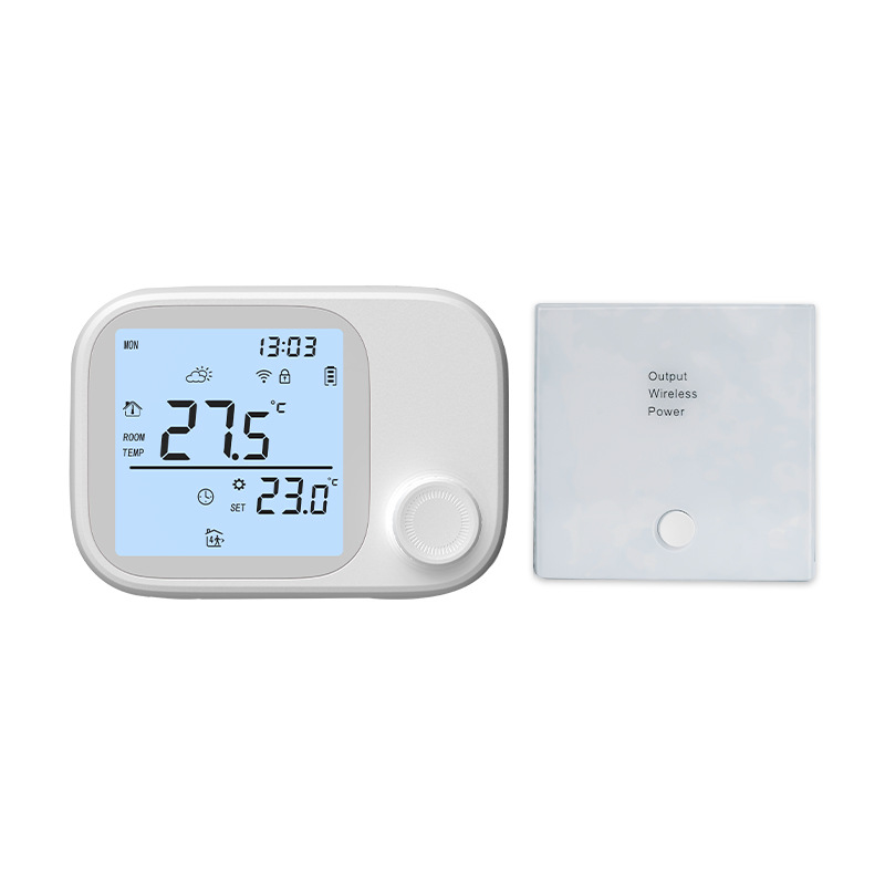【STV01】RF433 Wireless Boiler Thermostat | Wall-Mounted Gas Heating Temperature Controller | One-to-One Pairing - Image 5