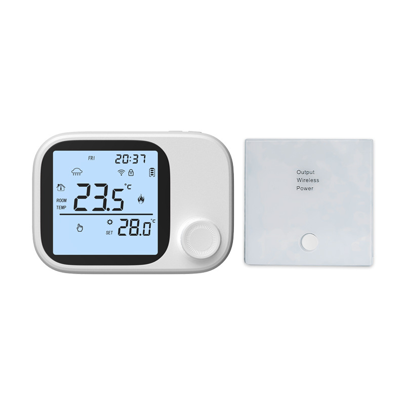 【STV01】RF433 Wireless Boiler Thermostat | Wall-Mounted Gas Heating Temperature Controller | One-to-One Pairing - Image 6