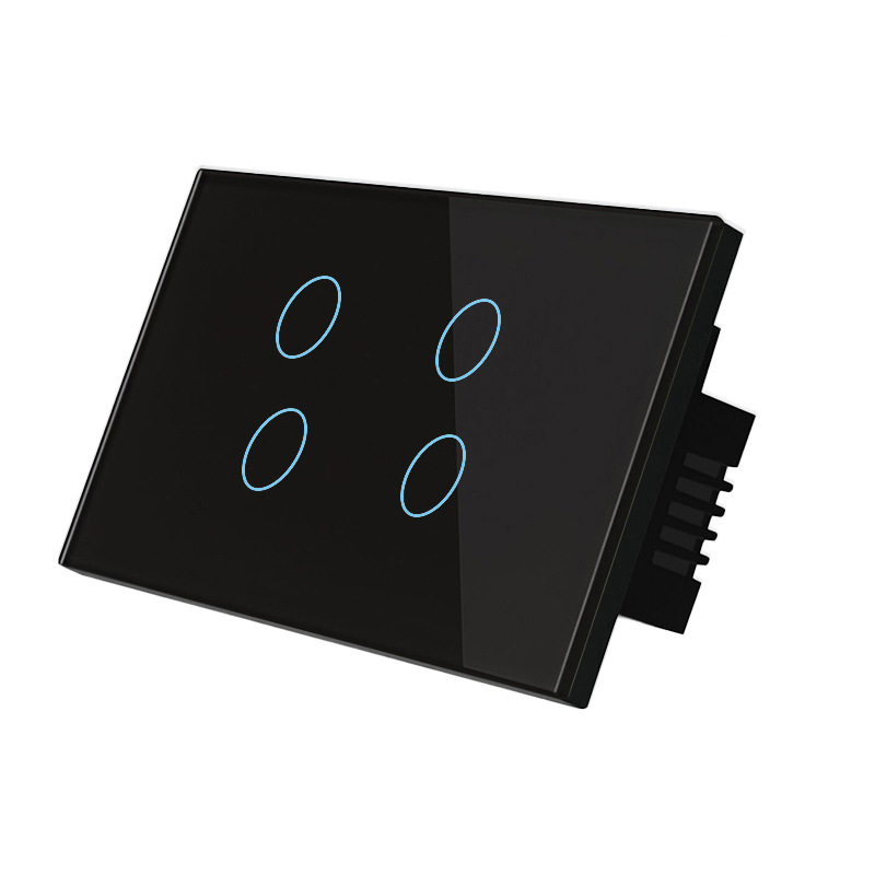 【WST01】US Tuya WiFi/Zigbee Smart Wall Touch Switch（N+L/L） - Image 7