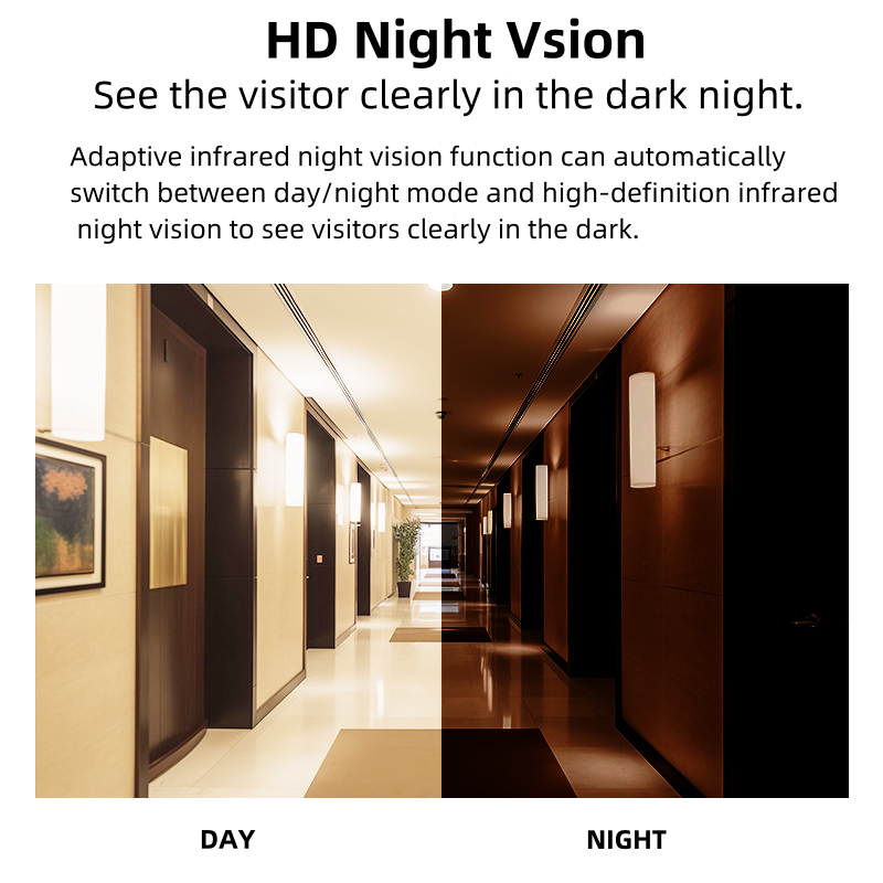 【DBS03】WiFi Smart Video Doorbell, HD Night Vision, Remote Video Calling, Extra Long Standby - Image 6