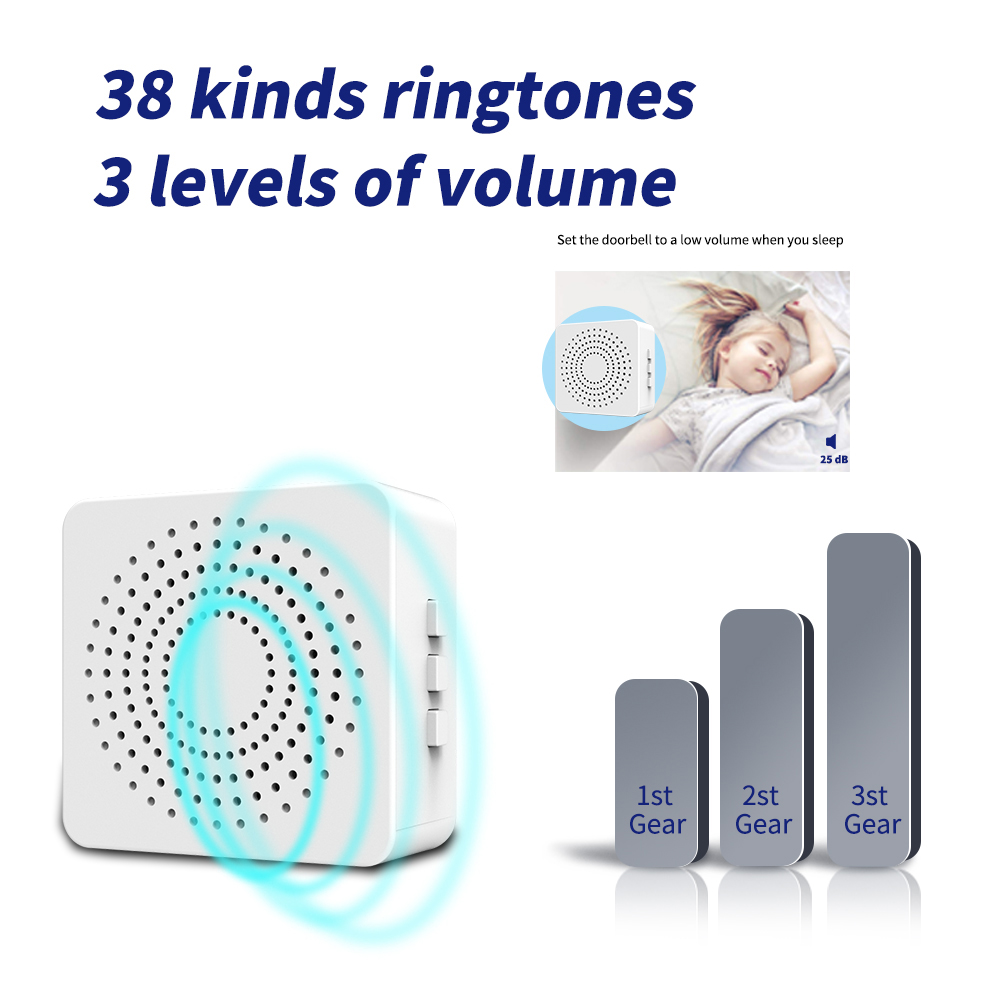 【DBW06】USB Wireless Doorbell – Long Range & Easy Installation - Image 6
