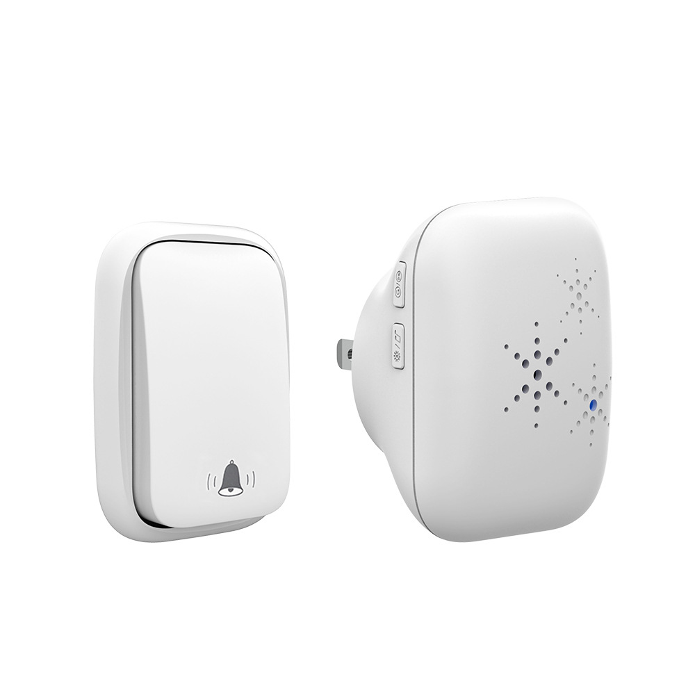 【DBW02】Compact Battery-Free Wireless Doorbell | Elegant & Practical