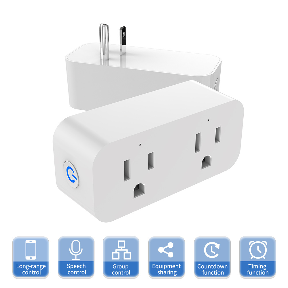 US WiFi Smart Socket | APP Control & Voice Control & Timer Function - Image 2