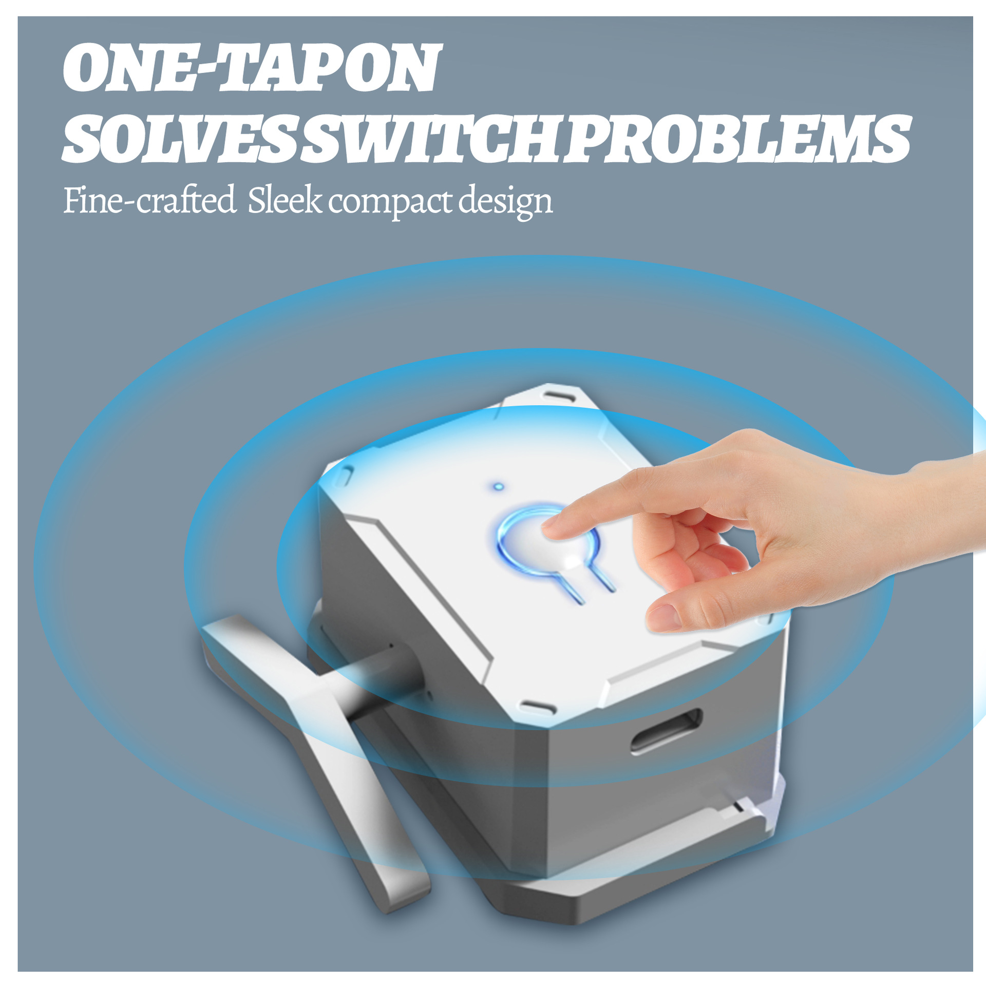 No Wiring Finger Robot Switch | RF433 Remote Button Actuator - Image 5